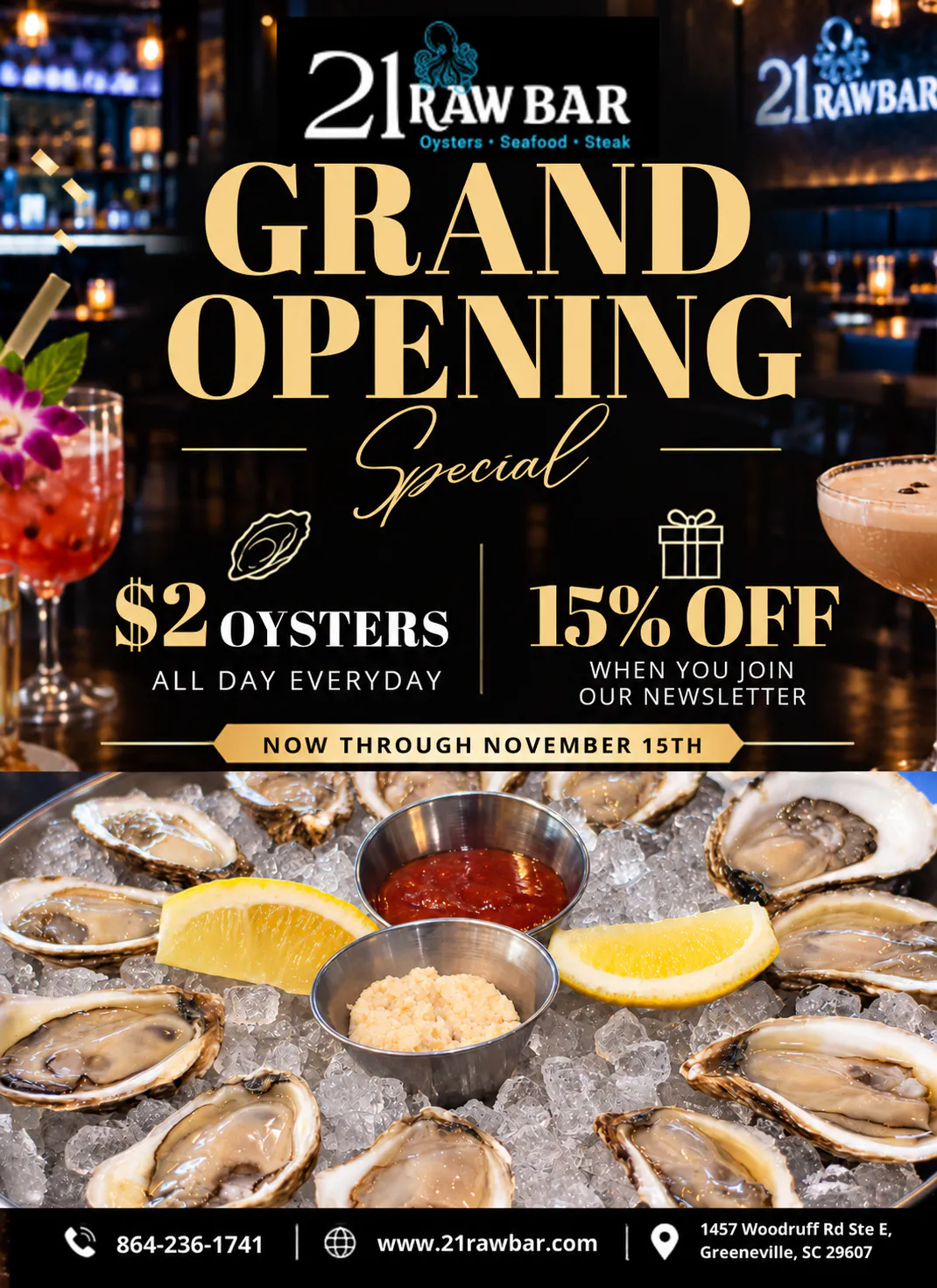 Restaurant Promotion Notice